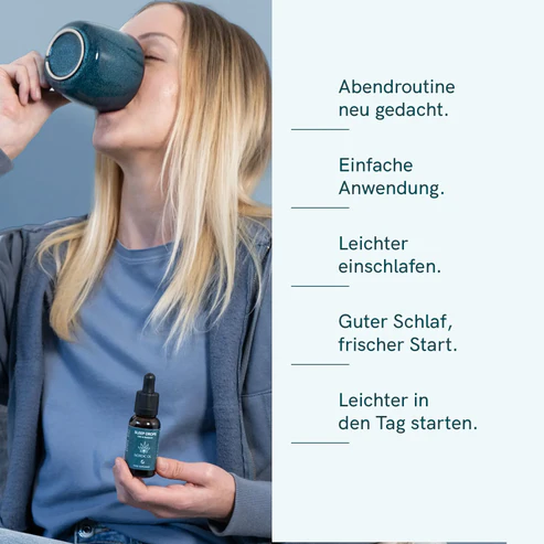 CBD Schlaftropfen mit Melatonin