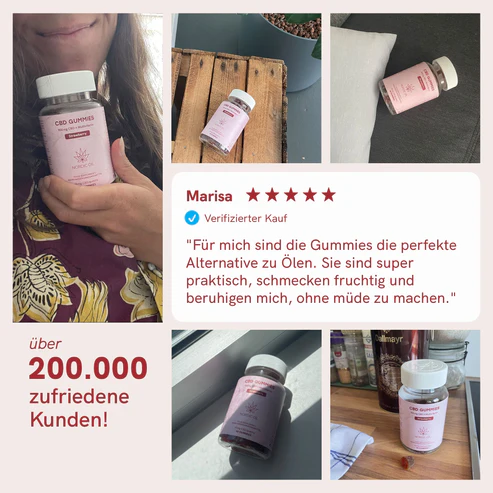 CBD Fruchtgummis (900mg) Erdbeere