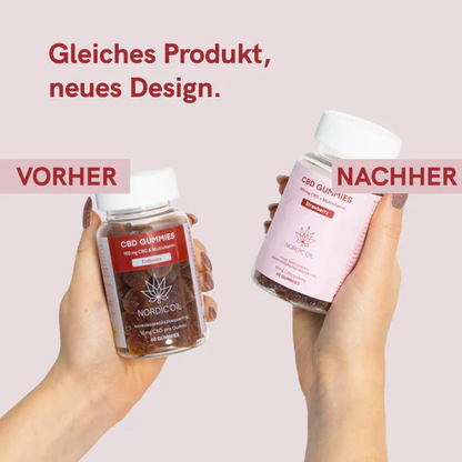 CBD Fruchtgummis (900mg) Erdbeere