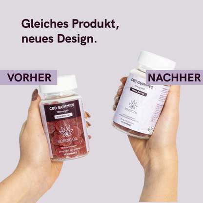 CBD Fruchtgummis (1500mg) Beeren